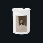 Anthaeneum George Washington 1st US President Beverage Pitcher<br><div class="desc">Gilbert Stuart's best known work is the unfinished portrait of George Washington, referred to as The Athenaeum. On April 30, 1789, George Washington, standing on the balcony of Federal Hall on Wall Street in New York, took his oath of office as the first President of the United States. “As the...</div>