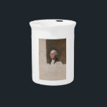 Anthaeneum George Washington 1st US President Beverage Pitcher<br><div class="desc">Gilbert Stuart's best known work is the unfinished portrait of George Washington, referred to as The Athenaeum. On April 30, 1789, George Washington, standing on the balcony of Federal Hall on Wall Street in New York, took his oath of office as the first President of the United States. “As the...</div>