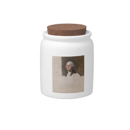 Anthaeneum George Washington 1st US President Candy Jar