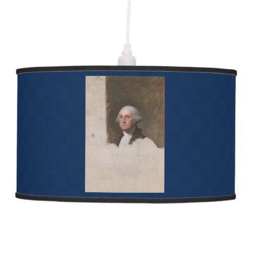 Anthaeneum George Washington 1st US President Ceiling Lamp