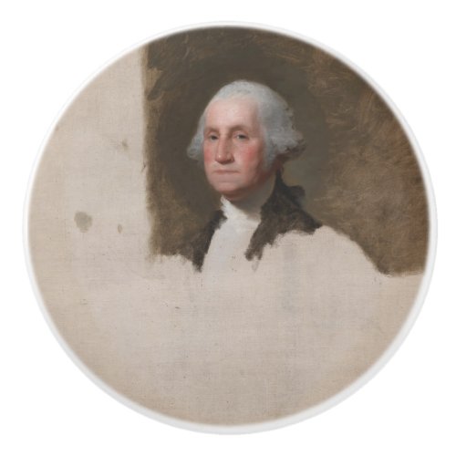 Anthaeneum George Washington 1st US President Ceramic Knob