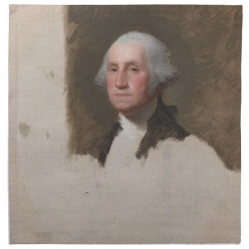 Anthaeneum George Washington 1st US President Cloth Napkin