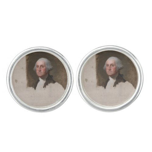 Anthaeneum George Washington 1st US President Cufflinks