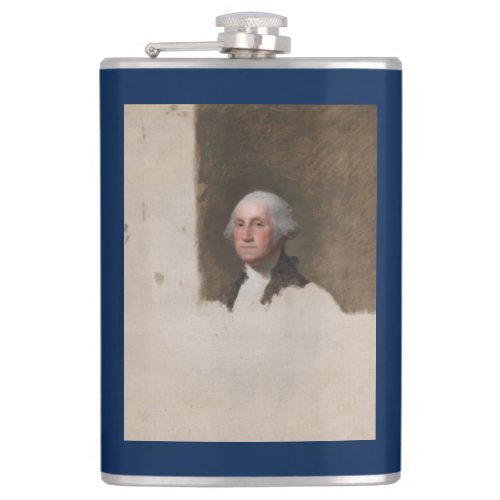 Anthaeneum George Washington 1st US President Flask