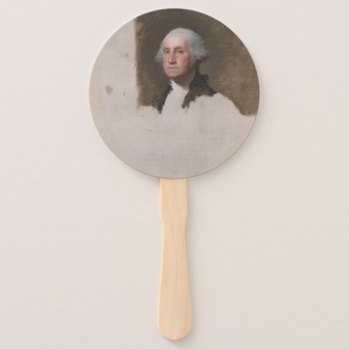 Anthaeneum George Washington 1st US President Hand Fan
