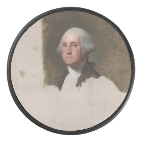 Anthaeneum George Washington 1st US President Hockey Puck