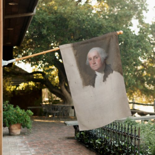 Anthaeneum George Washington 1st US President House Flag