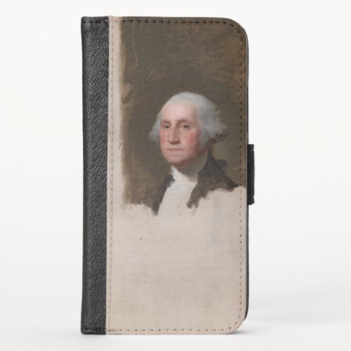 Anthaeneum George Washington 1st US President iPhone X Wallet Case