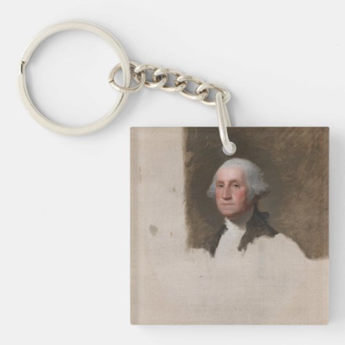 Anthaeneum George Washington 1st US President Keychain