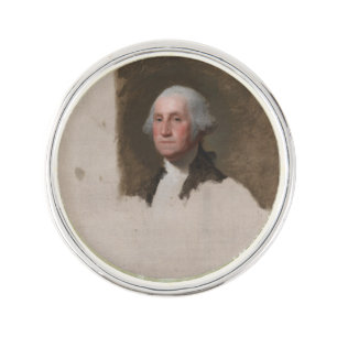Anthaeneum George Washington 1st US President Lapel Pin