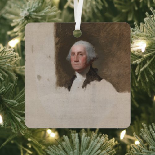 Anthaeneum George Washington 1st US President Metal Ornament