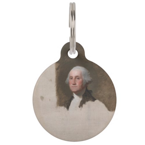 Anthaeneum George Washington 1st US President Pet ID Tag