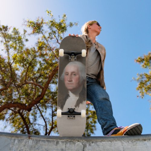 Anthaeneum George Washington 1st US President Skateboard