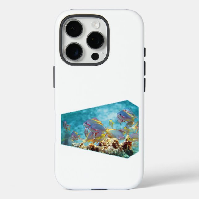 Anthias fish at coral reef - Photographic design | Case-Mate iPhone Case (Back)