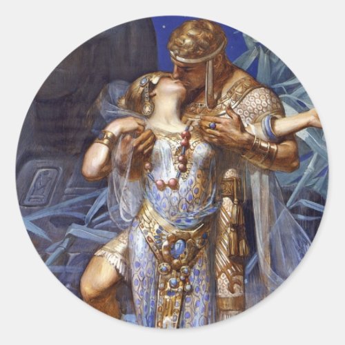 Anthony and Cleopatra Love Classic Classic Round Sticker