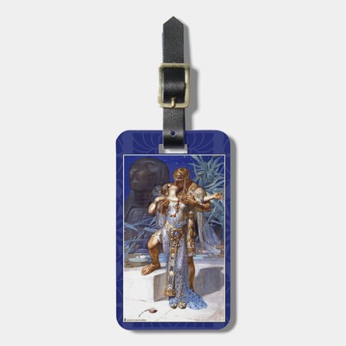 Anthony and Cleopatra Love Classic Luggage Tag