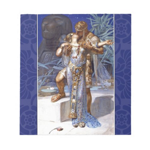 Anthony and Cleopatra Love Classic Notepad