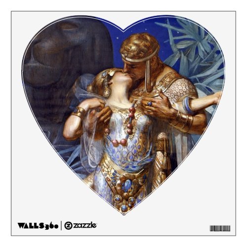 Anthony and Cleopatra Love Classic Wall Sticker