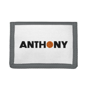 Anthony Basketball Trifold Wallet