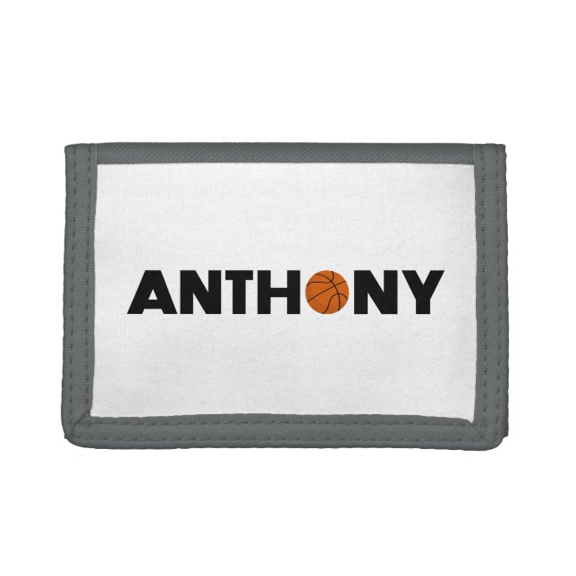 Anthony Basketball Trifold Wallet (Front)