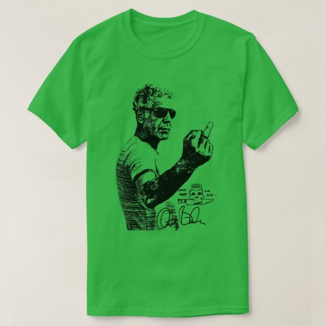 Anthony Bourdain Classic Kids TShirt (Design Front)