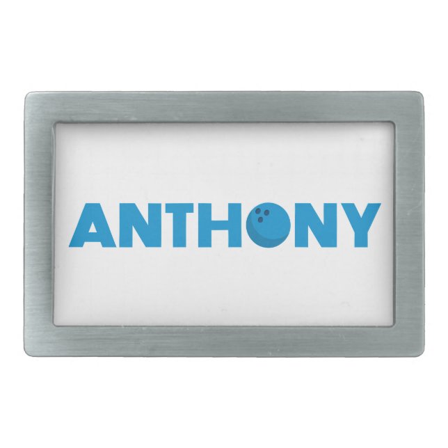 Anthony Bowling Belt Buckle (Front)