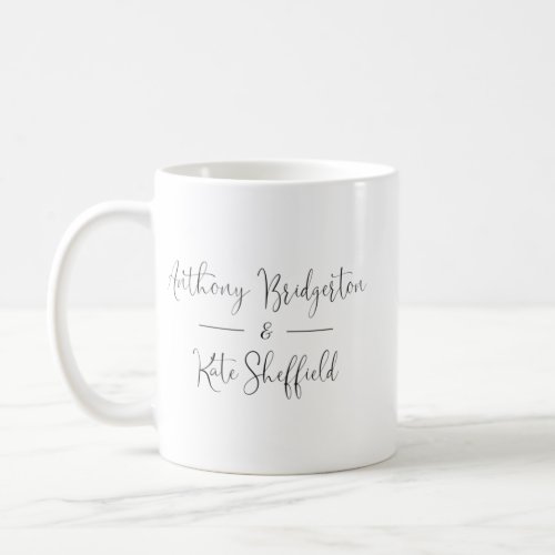 Anthony Bridgerton _amp_ Kate Sheffield   Coffee Mug