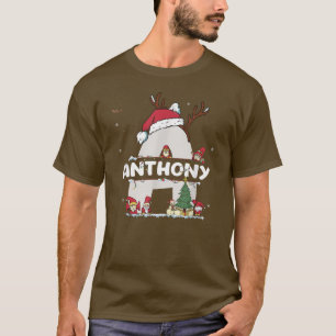 Anthony Christmas Shirt w Anthony Name for funny X
