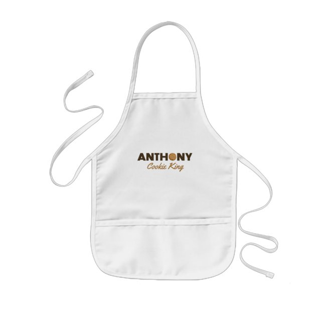Anthony cookie King Kids' Apron (Front)