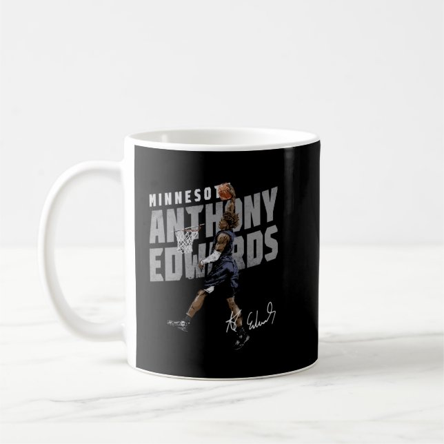Anthony Edwards Dunk Coffee Mug (Left)