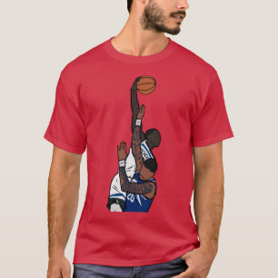 Anthony Edwards Dunks on John Collins 2 Oversized T-Shirt