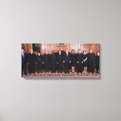 Anthony Kennedy Neil Gorsuch Sonia Sotomayor St Canvas Print