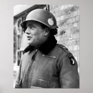 Anthony McAuliffe - Battle of the Bulge Poster