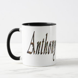 Anthony Name Logo, Mug
