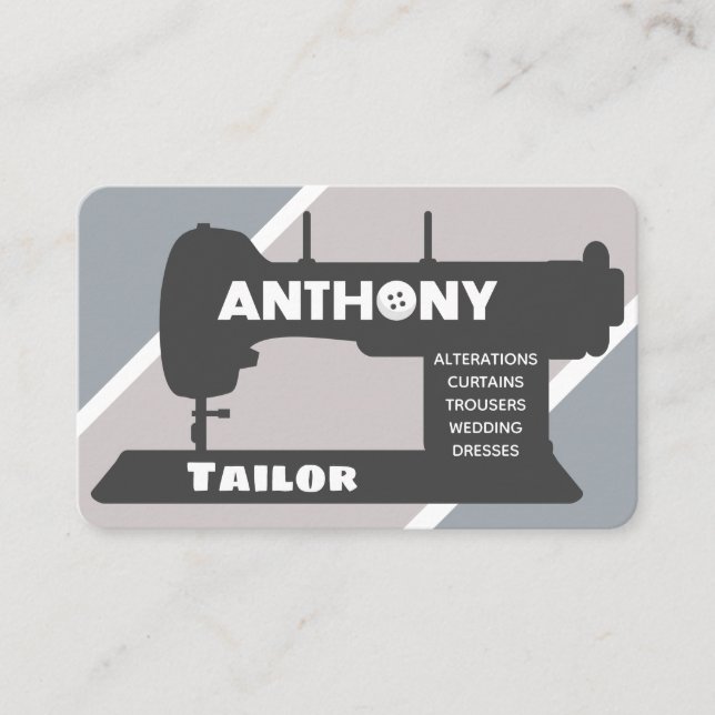 Anthony Tailor Business Card (Front)