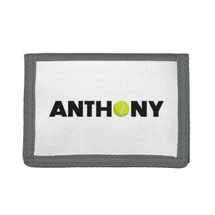 Anthony Tennis Trifold Wallet