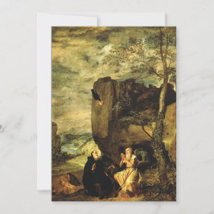 Anthony the Great and Paul of Thebes Thank You Card