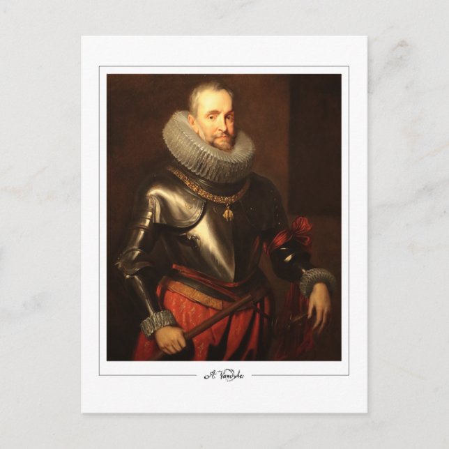 Anthony van Dyck #835 - Fine Art Postcard (Front)