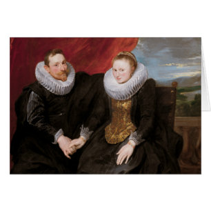 Anthony van Dyck - A Married Couple Cards
