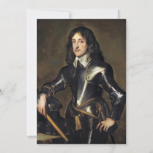 Anthony van Dyck _ Portrait of Charles I Louis El Invitation