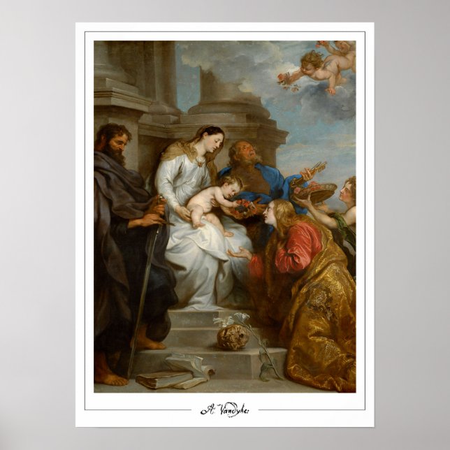 Anthony van Dyck Zedign Art Poster #199 (Front)