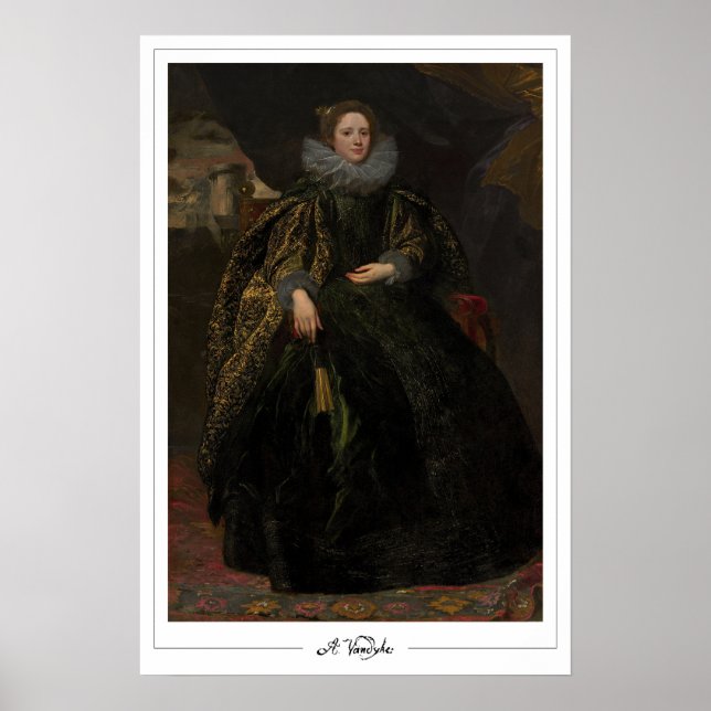 Anthony van Dyck Zedign Art Poster #474 (Front)