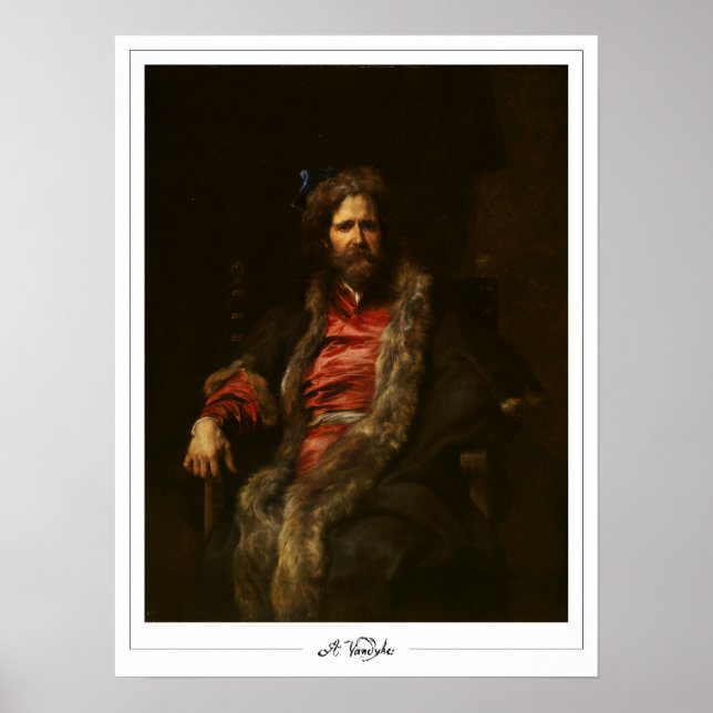 Anthony van Dyck Zedign Art Poster #590 (Front)