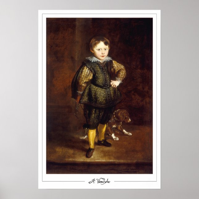 Anthony van Dyck Zedign Art Poster #676 (Front)