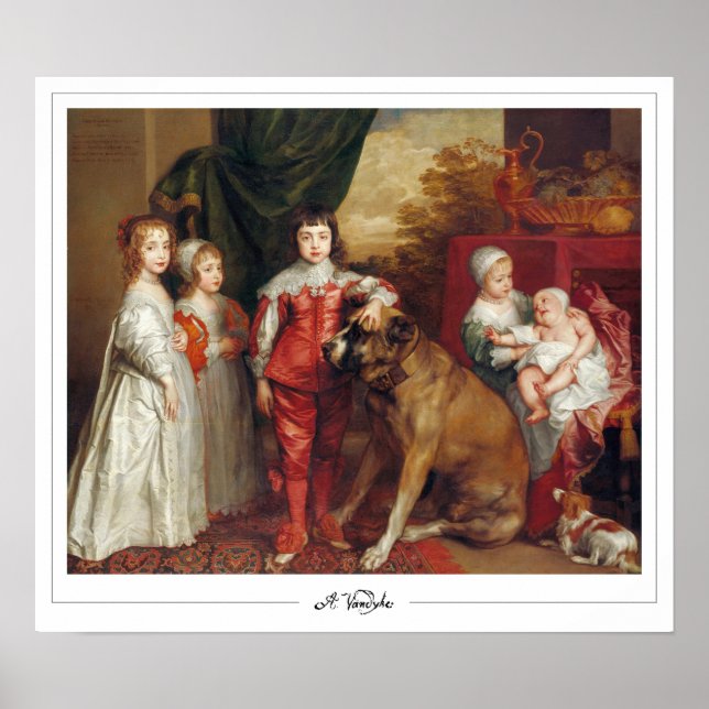 Anthony van Dyck Zedign Art Poster #9 (Front)