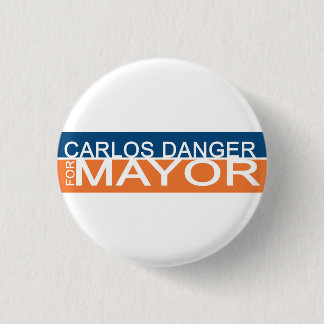 Anthony Weiner - Carlos Danger for Mayor Pinback Button