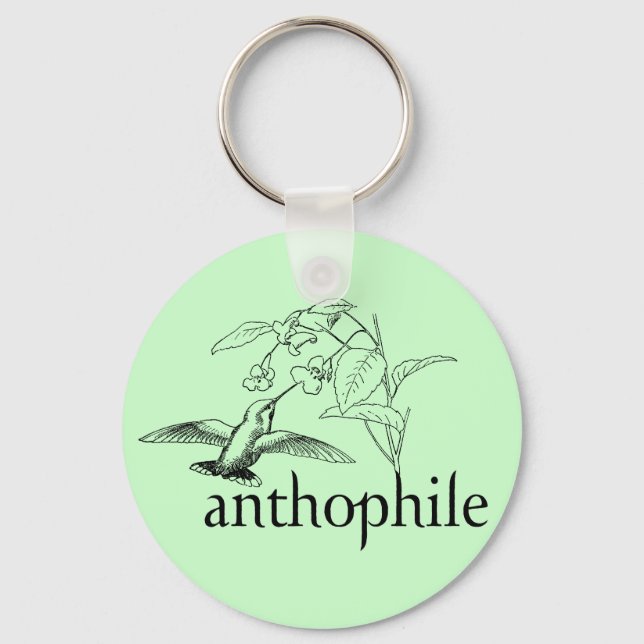 Anthophile Keychain (Front)
