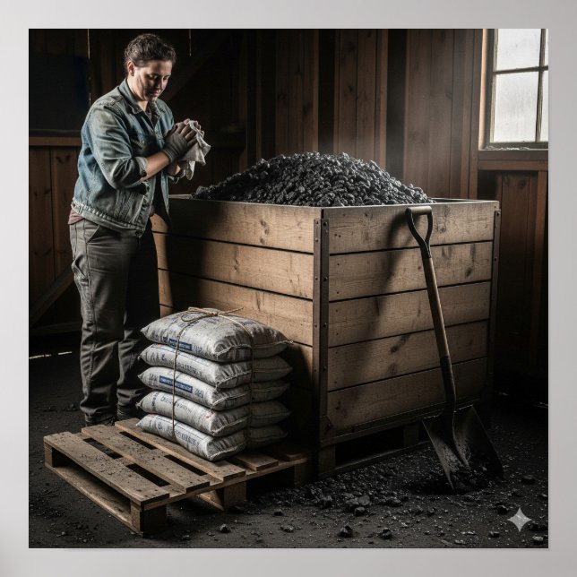 Anthracite Coal Aftermath Poster (Front)