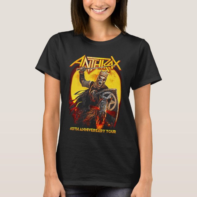 Anthrax u2013 We Ride With Death T-Shirt (Front)