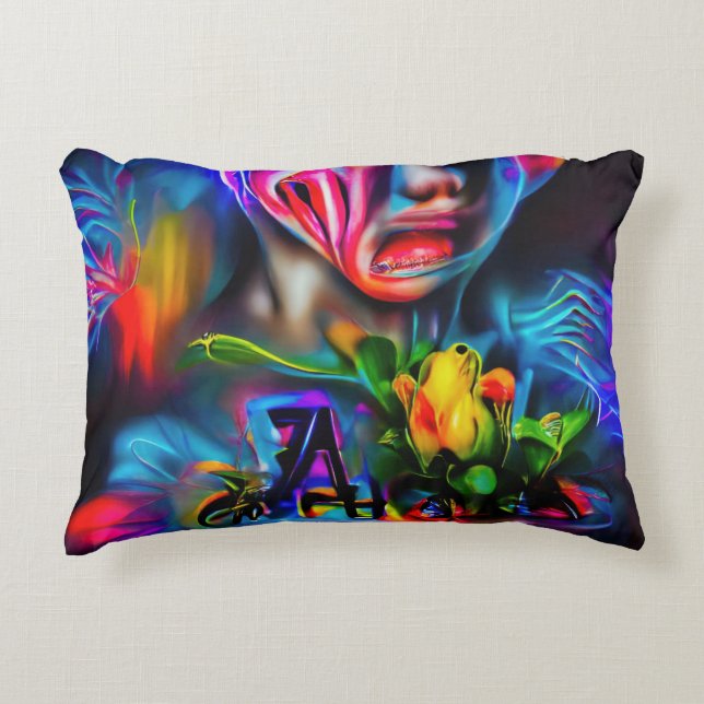 Anthrophobia 2 accent pillow (Front)
